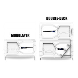 Technical Space Capsule Bed , Japanese Pod Beds For Capsule Hotel Double Bed