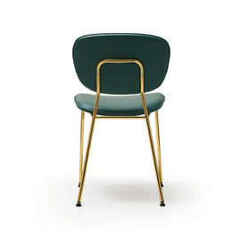 Elegant New Stackable Chairs , Green Olga Stackable Leather Chairs